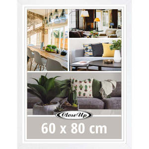 <b>White</b> 60 X 80 cm Wood Decor Poster <b>Frame</b> Creative MDF Photo <b>Frame</b> Square Pattern Simple Style Mirror <b>A3</b> Flip for A4 Size Photos - Product Image 2