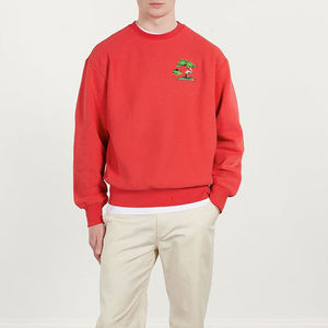 Vêtements pour hommes, patchs unis personnalisés, sweatshirts unisexes à broderie en coton mélangé épais pour adultes - Product Image 2