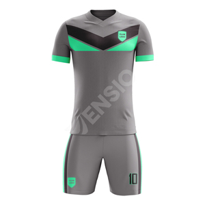 Venta al por Mayor de Camisetas de Fútbol para Hombre con Diseño Personalizado, Impresión Digital, Transpirables y de Secado Rápido, con Opción de Calcetines de Club para Equipos - Product Image 1