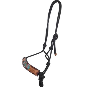 Licol de cheval en cuir véritable Équipement de cheval en gros Meilleur collier de tête à prix compétitif - Product Image 1