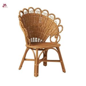 Mignon Toddler Bow Chair Naturel Enfants Rotin Chaises Usines Matériau Naturel pour Vente En Gros Fabriqué au Vietnam - Product Image 2