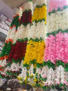 Guirlande de fleurs artificielles décoration de mariage thème fête événement décor à la maison Diwali Festival tendance nouvel an noël - Product Image 6