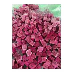 Cubos de fruta del dragón congelados de fábrica vietnamita, suministro para pedidos al por mayor y compradores de procesamiento de alimentos en el extranjero - Product Image 1
