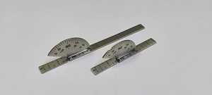 Finger Joint Goniometer <b>Stainless</b> <b>Steel</b> Manual <b>Angle</b> Measuring Protractor Linear Measurement Device Accurate Pin Tech CE - Product Image 4