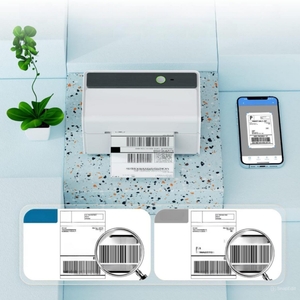 Impresora térmica de etiquetas de envío, Impresora inalámbrica de etiquetas de envío 4x6 para paquetes de envío, ampliamente utilizada - Product Image 3