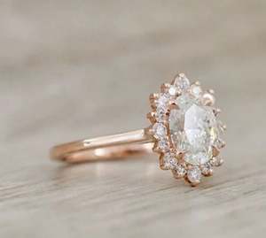 แหวนเพชรมอยส์ซาไนต์สำหรับงานหมั้นและวันครบรอบแต่งงานแหวนเงินสเตอลิงสำหรับ2.50ct - Product Image 4