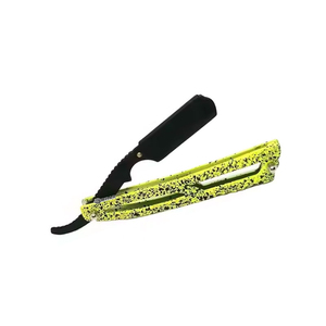 <b>Men</b> Shaving <b>Razors</b> Paper Coated Handle Stainless Steel Custom Size Barber <b>Razors</b> Straight Cut Throat Salon <b>Razors</b> - Product Image 5
