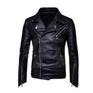 แจ็คเก็ตหนังวัวแท้ทรงสลิมฟิต คอตั้ง สำหรับผู้ชาย ขายดีที่สุดปี 2026 จากโรงงานโดยตรง เสื้อโค้ทฤดูหนาวใส่สบาย - Product Image 1
