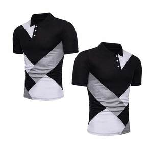 Tendance Logo brodé personnalisé uniforme d'affaires de golf pour hommes 100% coton couleur unie pour polo en toile durable - Product Image 6