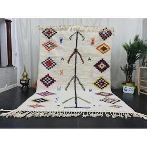 Alfombras marroquíes hechas a mano de lana, auténticas alfombras bereberes, lana natural, artesanía, personalizables en tamaño y colores, alta calidad - Product Image 2