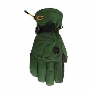 Guantes de esquí y snowboard impermeables para hombre, con aislamiento completo, correa de muñeca ajustable, logotipo personalizado, cuero dividido, ligeros - Product Image 6