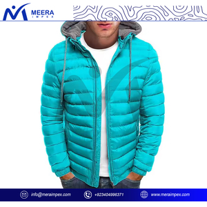 Veste d'hiver chaude pour hommes Veste polaire coupe-vent matelassée en duvet Alternative Coat Outdoor Fashion Hooded Jacket for Streetwear and Daily Use - Product Image 4