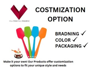 Espátula de silicona, para mezclar, voltear y plegar, espátula de cocina, espátula para mezclar, espátula resistente al calor, espátula para hornear, agitador de silicona - Product Image 3