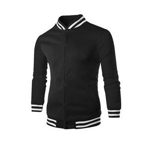 Veste Letterman Varsity Base (laine écarlate, cuir blanc, grand) - Product Image 5