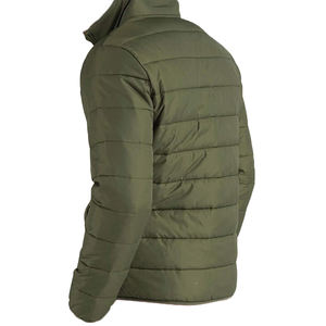 Vestes en peluche pour hommes Manteau rembourré matelassé à col décontracté et chaud personnalisé OEM Vêtements d'extérieur d'hiver Vêtements pour hommes Veste en polaire pour hommes - Product Image 5