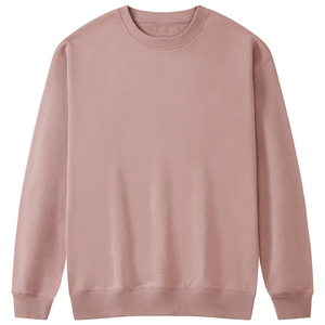 Nouveau sweat-shirt à col rond en tissu inversé vert clair 2024, meilleur design, coton de haute qualité, molleton 500GSM - Product Image 6