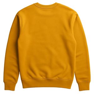 Sudadera con Cuello Redondo Dorada de College Days Swiftly Pass, Bordado Premium de Chenilla, Inspirada en Alpha, Ropa Universitaria Vintage - Product Image 4