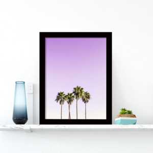 Marco Negro para Póster de Diseño Moderno de 30 x 40 cm con Perfil de 20 mm de Ancho con Diseño de Plantas - Product Image 4