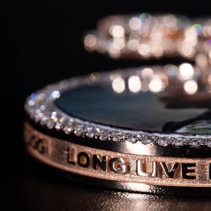 Tùy chỉnh vòng ảnh Mặt dây chuyền | 925 sterling Silver Iced out moissanite Bộ nhớ Vòng cổ | cá nhân hip hop đồ trang sức - Product Image 4