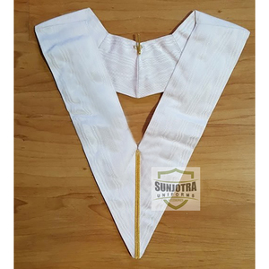 Royal Arch Officer Collar Blanco de alta calidad Collares masónicos personalizados Ecológico Durable Nylon Vintage Mejor venta Venta caliente - Product Image 3