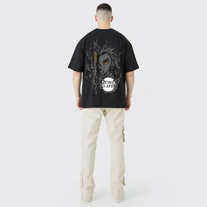 Camiseta con Serigrafía Personalizada, 100% Algodón, Unisex, Diseño Gráfico, Calidad Premium, OEM, ODM, Ropa Promocional al por Mayor - Product Image 2