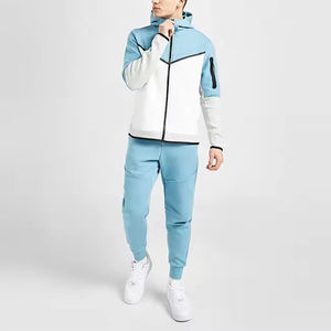 Bon marché, survêtements de sport avec fermeture éclair personnalisés pour hommes, vêtements de jogging pour hommes, vêtements d'entraînement, survêtements d'équipe - Product Image 1