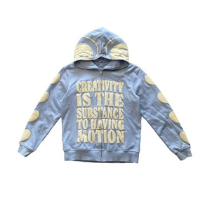 เสื้อมีฮู้ดผ้าฝ้าย100% พิมพ์ลายพัฟเสื้อผ้าใส่สบายสำหรับฤดูหนาว - Product Image 1