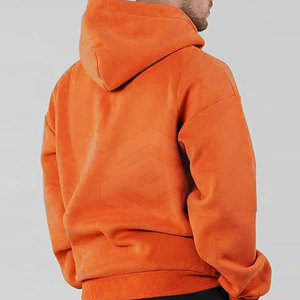 Buen Material Sudadera con capucha de gran tamaño Nuevo diseño 100% Algodón Hombres Sudadera con capucha de gran tamaño Tasa de venta completa - Product Image 3