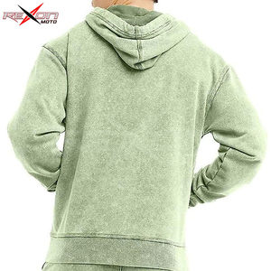 Sweat à capuche en molleton pour hommes lavage à l'acide sweat à capuche en molleton teint pour vêtements confortables pour hommes personnaliser les vêtements - Product Image 6