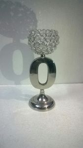 Bougeoir en cristal, décoration de la maison, autre support de bougie brillant, pour l'intérieur et l'extérieur - Product Image 3
