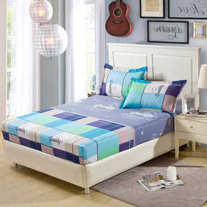 Microfiber PC Cotton Fitted <b>Sheet</b> <b>Single</b> Piece PC Microfiber Cotton <b>Bed</b> Cover Mattress Protection Cover Set for bedroom - Product Image 2