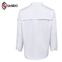 Chaqueta de chef con logotipo personalizado, ropa de cocina para hotel y restaurantes, ropa de cocina, al mejor precio, venta al por mayor