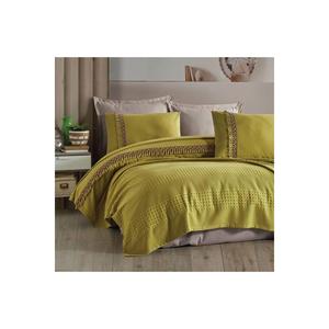 Copriletto doppio Clasy Boutique Set verde bohémien