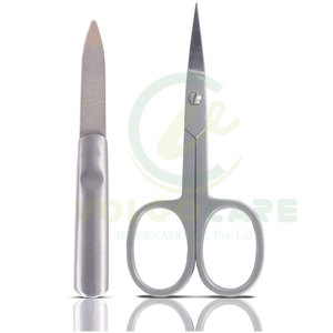 Tijeras de manicura remium para profesionales, tijeras para cutículas afiladas a mano y lima de uñas en estilo único - Product Image 1