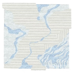 พรมขนสัตว์นิวซีแลนด์แท้ 100% ทอมือ ขนยาว  ฐานยางพาราและผ้าใบ  ผลิตตามสั่งจากอินเดีย สำหรับตกแต่งห้องนั่งเล่น - Product Image 1