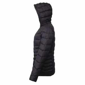 2024 chaqueta acolchada de alta calidad para mujer con logotipo personalizado Bubble Crop Top abrigos Acolchados transpirables - Product Image 3