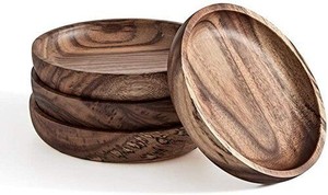 Bols à mélanger pour salade de fruits en bois de luxe faits à la main Bol de service en bois au design élégant fait à la main - Product Image 3