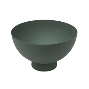 American Style Metal Enamel Finished Flower Bowl for Home and Hotel <b>Tabletop</b> Decoration Handmade Round Flower Bowls - Product Image 5