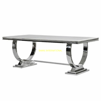 Ensemble de tables basses rondes de luxe, plateau en métal, cadre en métal doré, tables de salon modernes, meubles d'hôtel, décoratifs