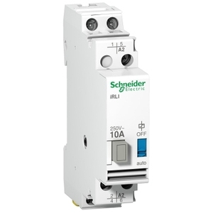 Relè di Commutazione SCHNEIDER ELECTRIC A9E15535 10A 2P 230V-240VAC Uc 250VAC Ue, Relè di Potenza Oltre 2 Ampere - Product Image 1