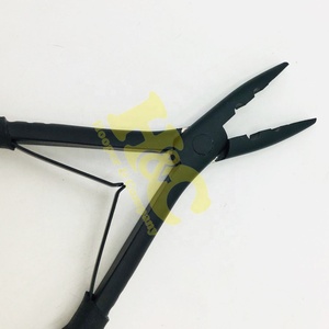 Pince à cheveux en acier inoxydable pour extensions micro-nano, outil d'ouverture et de retrait, outil de coiffage pour boucles de cheveux, emballage avec logo - Product Image 5