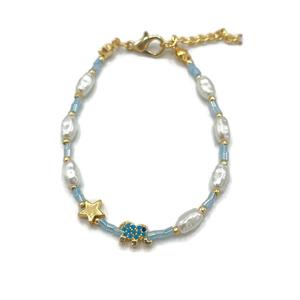 ลูกปัดแฟชั่นสำหรับการออกแบบสร้อยข้อมือดวงตาชั่วร้าย - Product Image 1