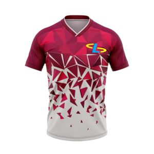 เสื้อยืดผู้ชายพิมพ์ซับลิเมชันวัสดุสำหรับทุกเพศสไตล์ใหม่ออกแบบได้ตามที่ต้องการ - Product Image 1