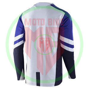 Maillots de motocross respirants avec logo personnalisé, design personnalisé, maillot de motocross sublimé, vêtements de course, maillot de motocross à manches longues - Product Image 2