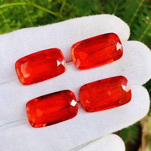 Ruby Cut Natural Ruby Doublet <b>Cushion</b> Shape Cut Stone Loose Gemstone Calibrated Size for Making Jewelry Unique Gemstone - Product Image 4