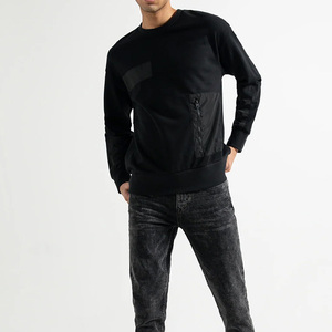 Round Collar <b>Men's</b> Sweatshirt Custom Made Sweatshirts Printing Fleece <b>Pullover</b> <b>Men</b> Sweatshirts 2023 - Product Image 4