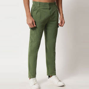 Ropa informal de alta calidad, pantalones Cargo para hombre, pantalones Cargo para hombre de Color sólido más vendidos para adultos - Product Image 4