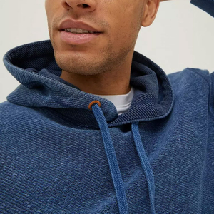 Sudadera con Capucha de Invierno para Hombre, de Alta Calidad, con Logotipo Personalizado, Mezcla de Algodón y Felpa, Diseño Transpirable y Resistente al Viento, Corte Regular - Product Image 5