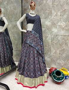 ลายพิมพ์งานออกแบบ navratri lehenga choli กับ dupatta - Product Image 4