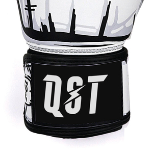 Gants MMA en cuir confortables Pro pour l'entraînement de boxe Nouveau support de poignet à crochet et boucle avec gants de sac de boxe - Product Image 5
